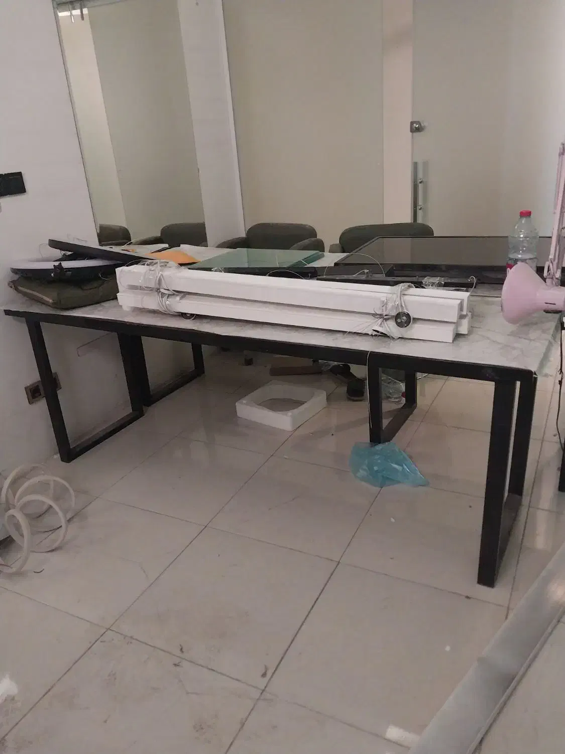 میز پایه فلزی با صفحه ی ام دی اف ترک ۳۵۰۰|دفتر کار|شیراز, معالی‌آباد|دیوار