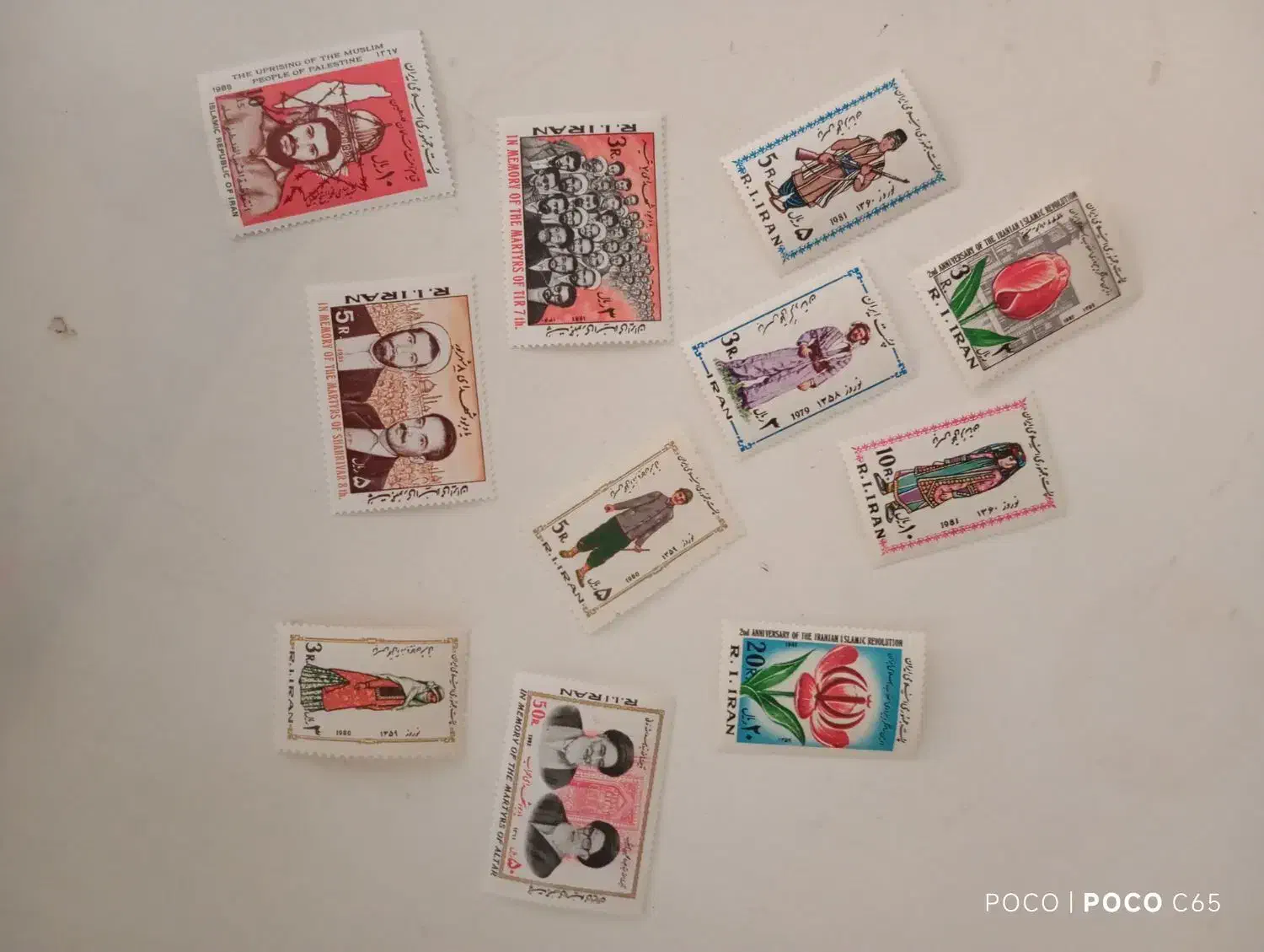 تمبرهای قدیمی|کلکسیون سکه، تمبر، اسکناس|ری, دیلمان|دیوار