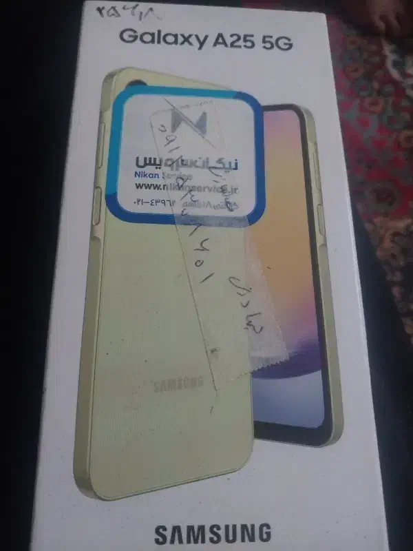 گوشی مدلa25با۸گیگ حافظه و۲۵۶ گیگ رم|موبایل|کرمان, |دیوار