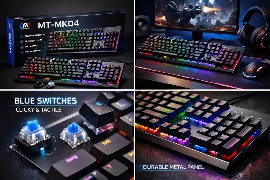 کیبورد مکانیکال|قطعات و لوازم جانبی رایانه|ورامین, ورامین|دیوار