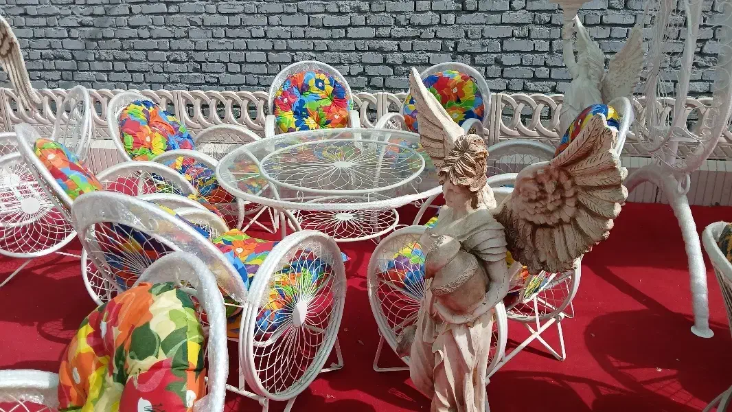 مبلمان باغی|مبلمان خانگی و میز عسلی|زنجان, |دیوار