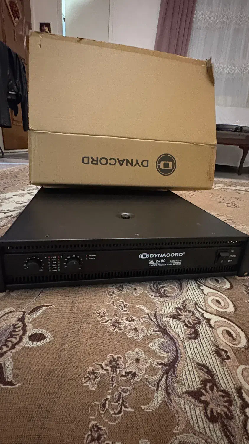 آمپلی‌فایر دایناکورد Dynacord SL 2400|صوتی و تصویری|اندیشه, اندیشه فاز ۴|دیوار