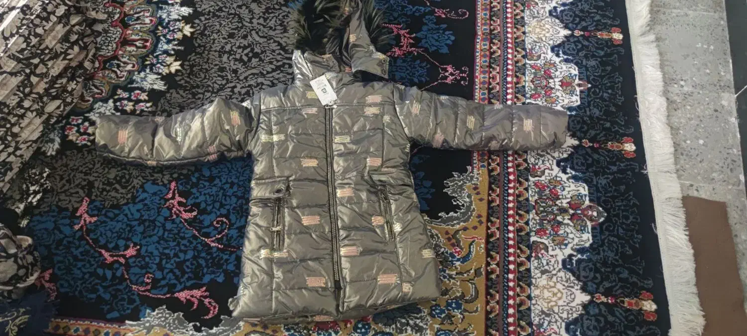 کاپشن دخترانه|کفش و لباس بچه|نورآباد, |دیوار