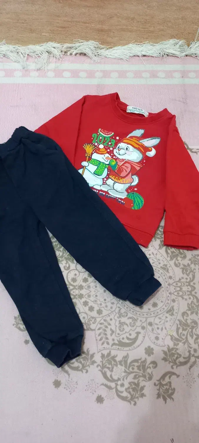 بلوز و شلوار ۱ تا ۳ سال|کفش و لباس بچه|تربتحیدریه, بهزیستی|دیوار