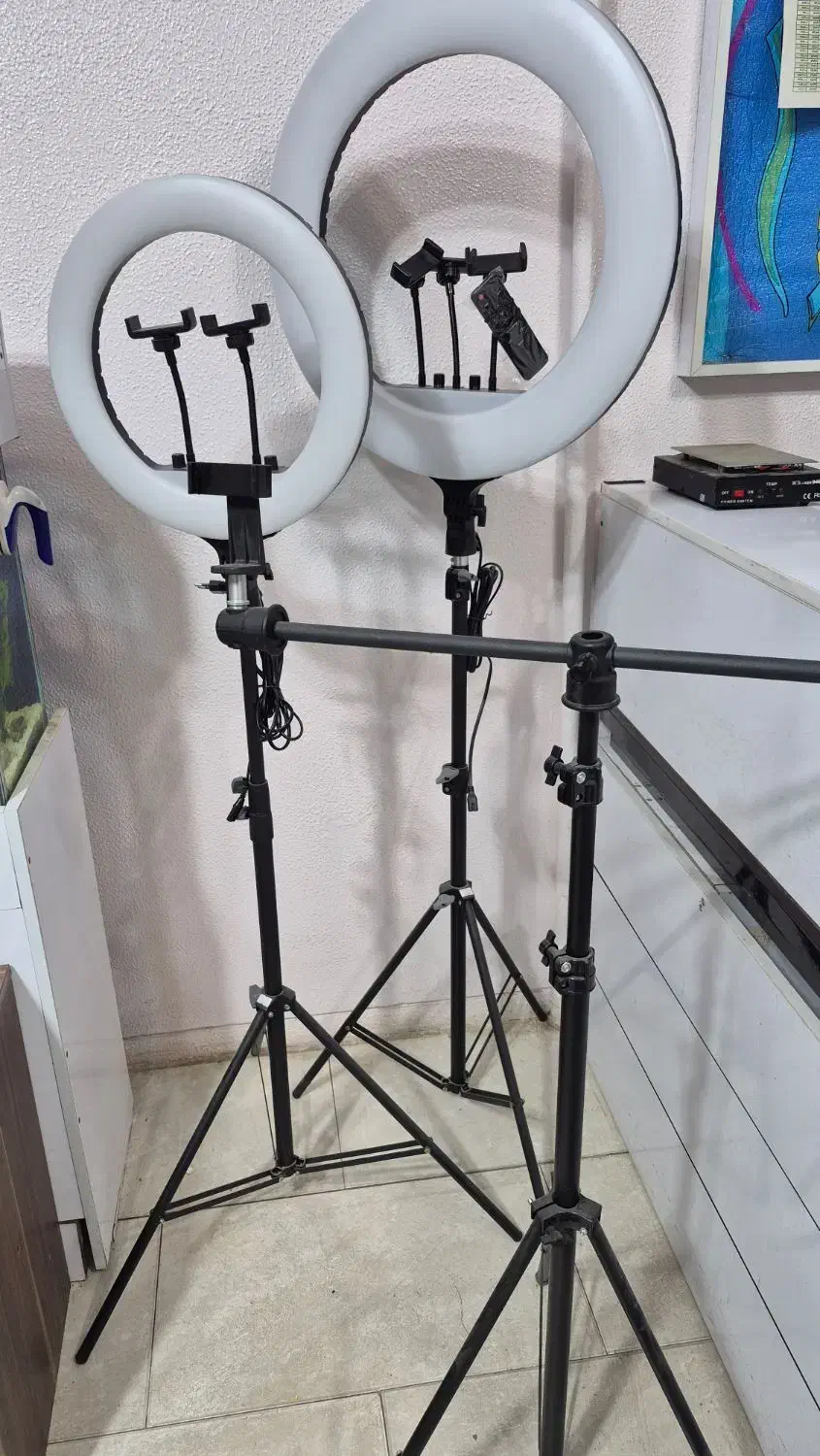 رینگ لایت با کیفیت|لوازم جانبی موبایل و تبلت|شاهین‌شهر, فردوسی|دیوار