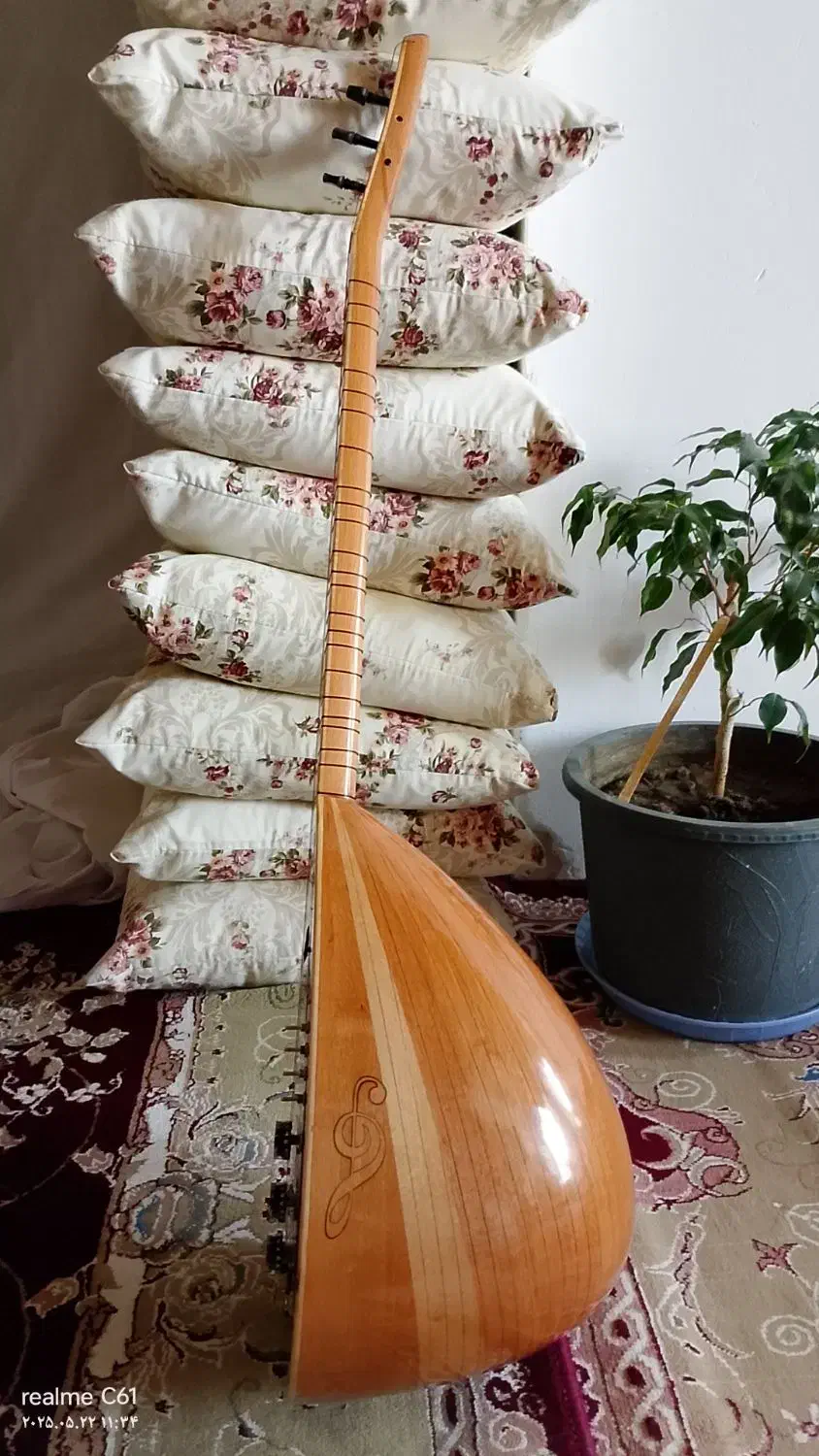 ساز باغلاما برقی|سازهای سنتی|پیرانشهر, |دیوار