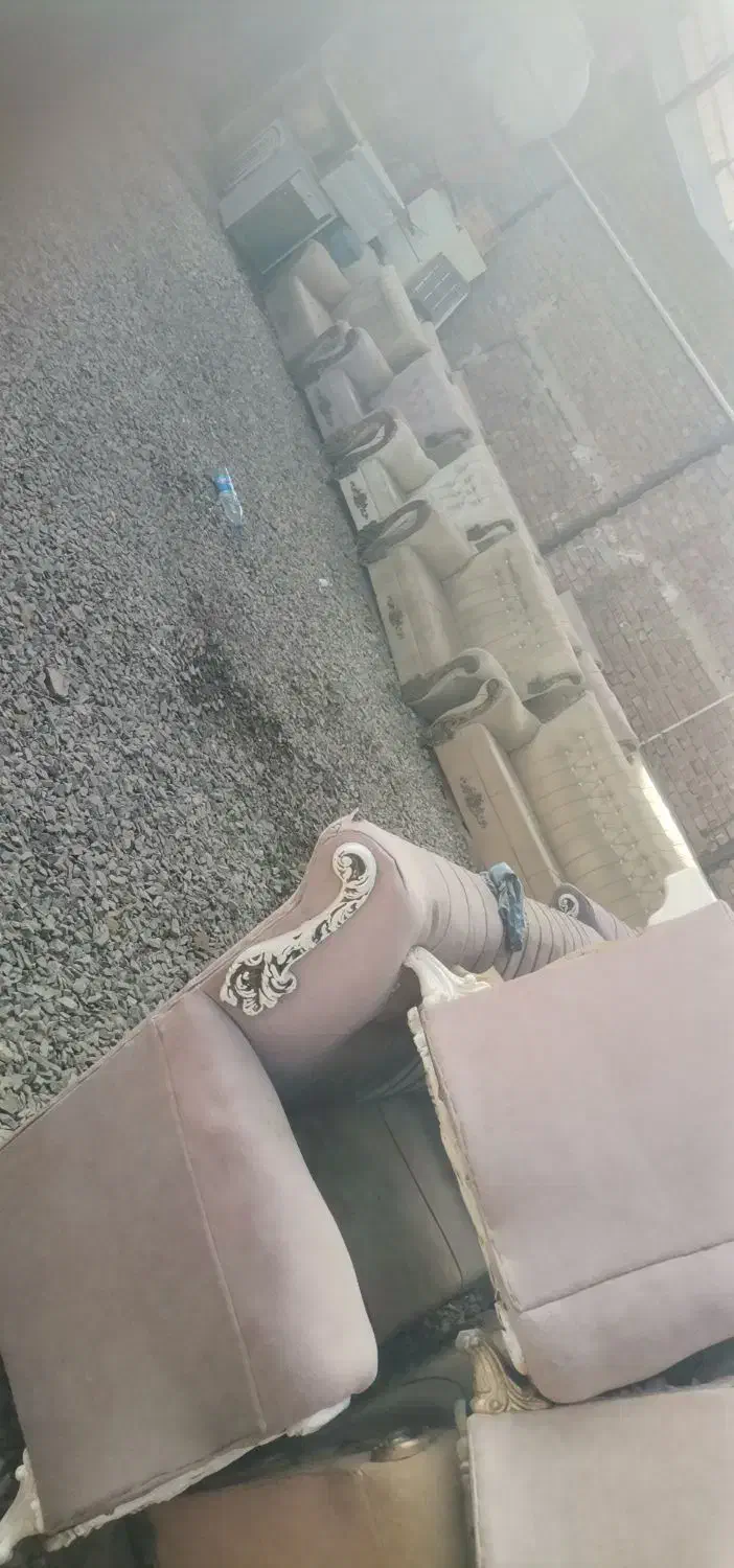 مبل نیمه سلطنتی 7 نفره|مبلمان خانگی و میز عسلی|زاهدان, |دیوار