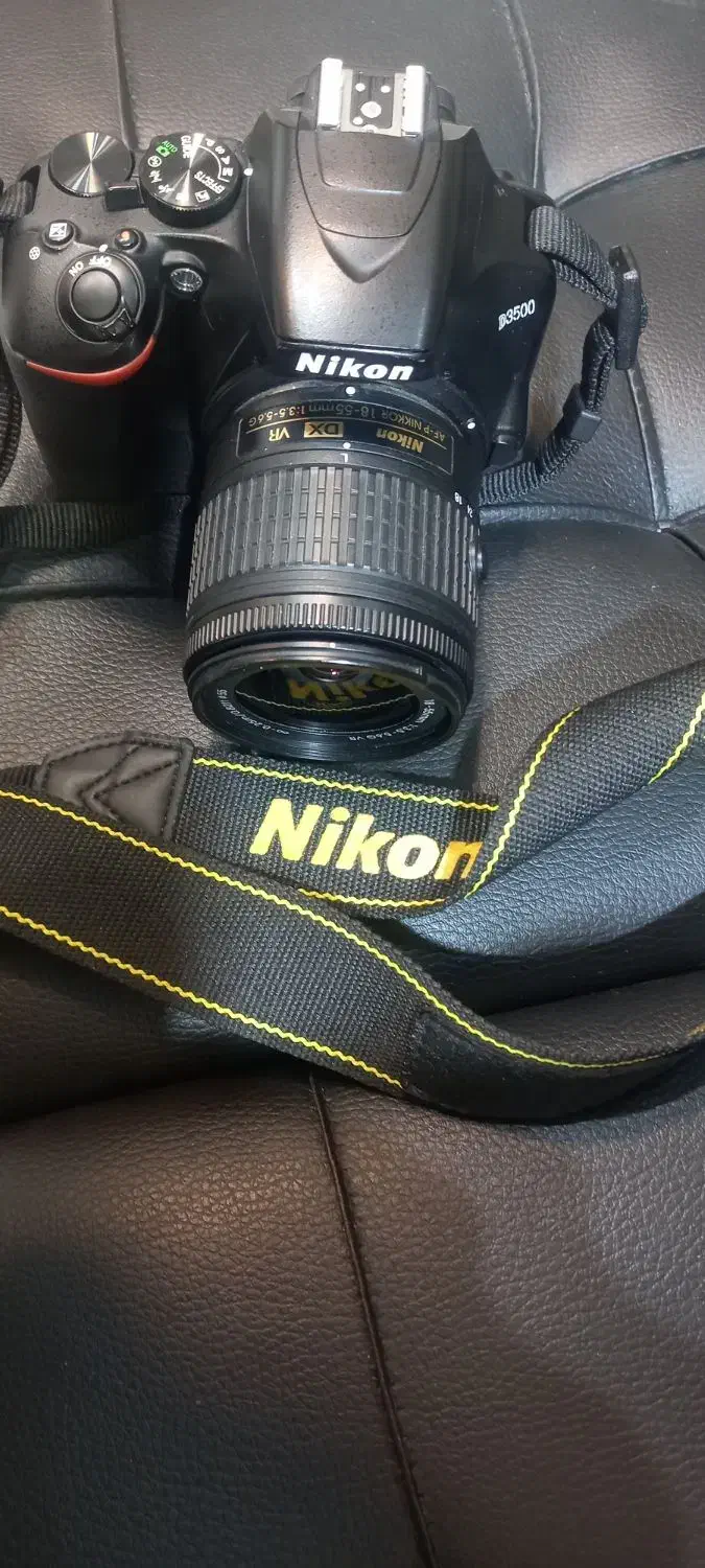 دوربین نیکون D3500 nikon لنز VR 18-55|دوربین عکاسی و فیلم‌برداری|تهران, نازی‌آباد|دیوار