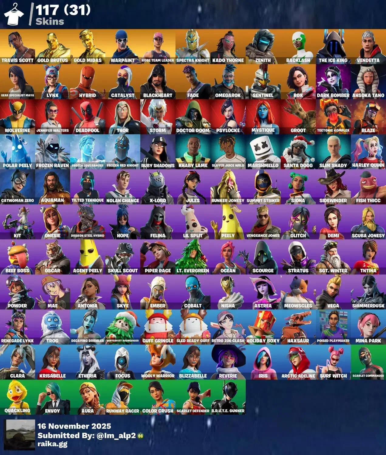 اکانت فورتنایت ترویس|کنسول، بازی ویدئویی و آنلاین|شیراز, شهرک ترکان|دیوار