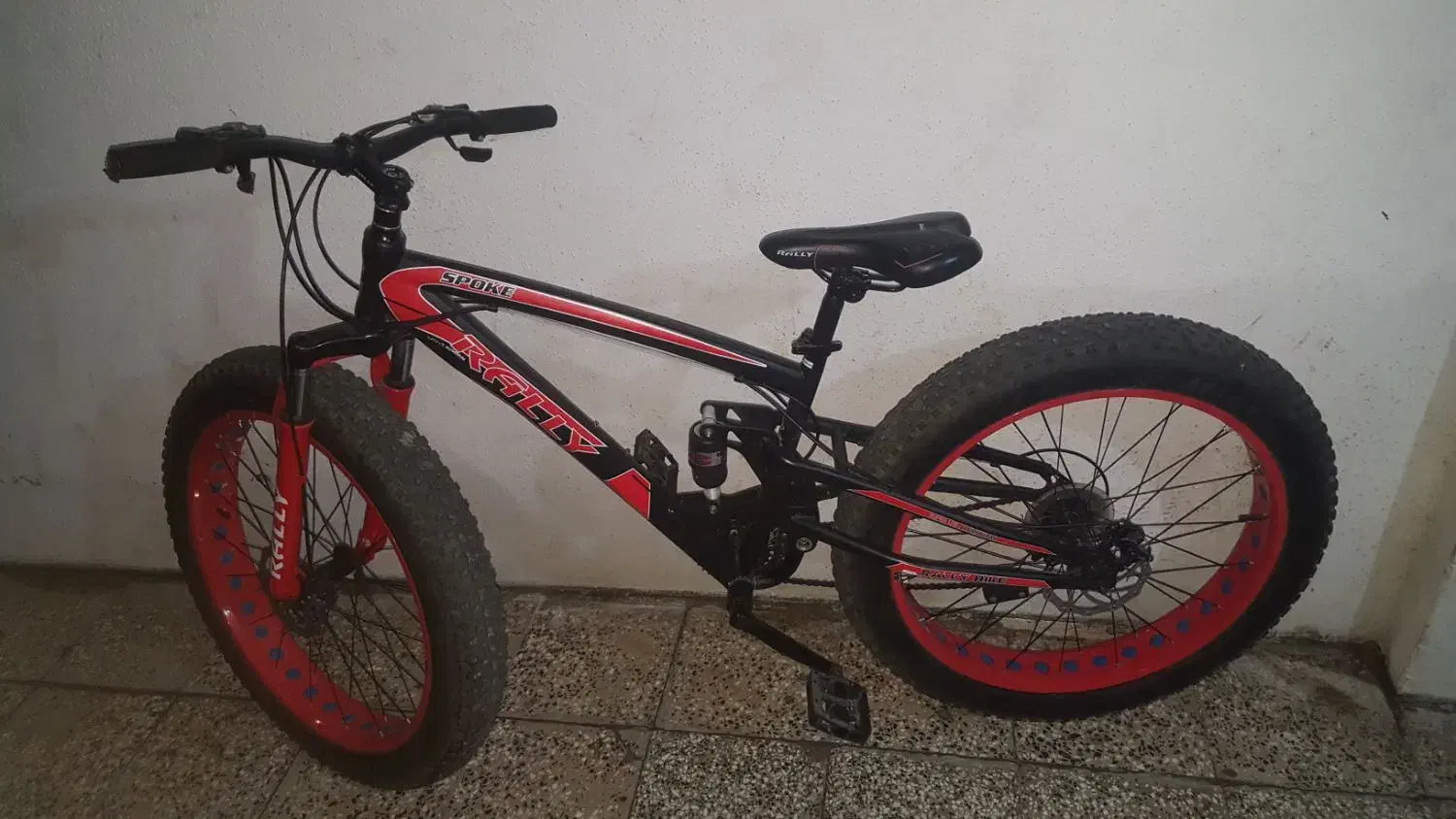 دوچرخه آفرود رالی سایز 26 بدنه استیل|دوچرخه، اسکیت، اسکوتر|رامیان, |دیوار