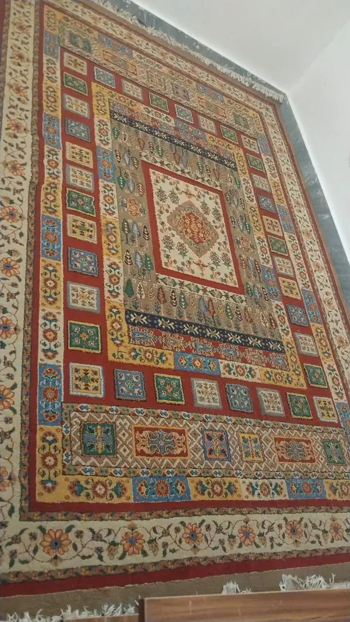 گلیم  فرش ۶متری|گلیم، جاجیم، گبه|مسجد سلیمان, |دیوار