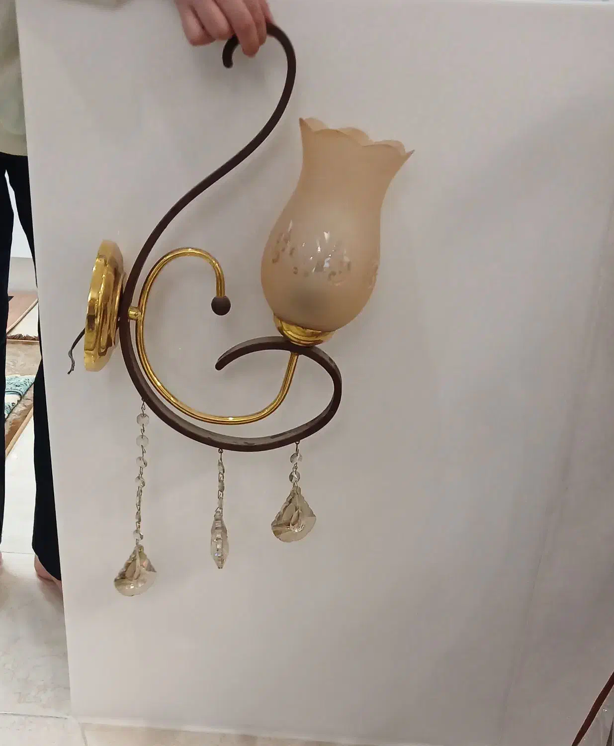 لوستر|لوستر و چراغ آویز|فردیس, فردیس|دیوار