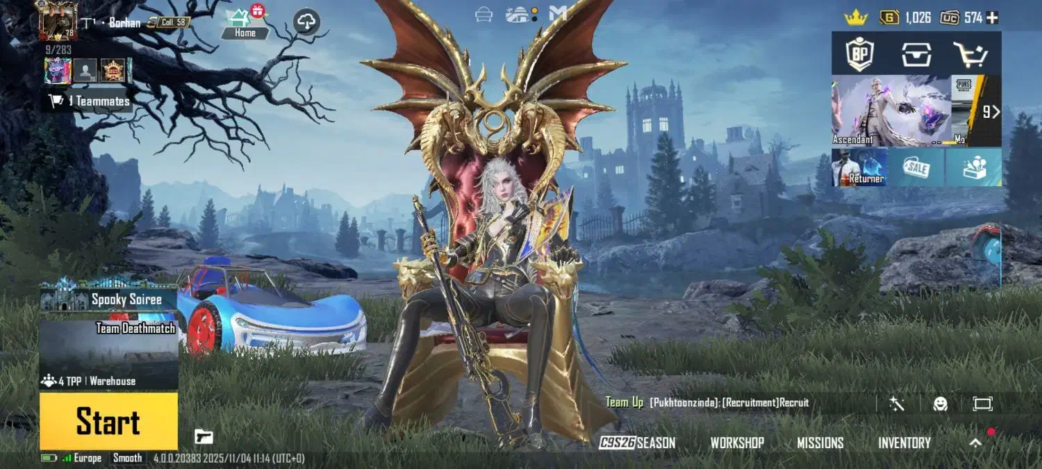 اکانت پابجی موبایل|کنسول، بازی ویدئویی و آنلاین|کرمانشاه, |دیوار