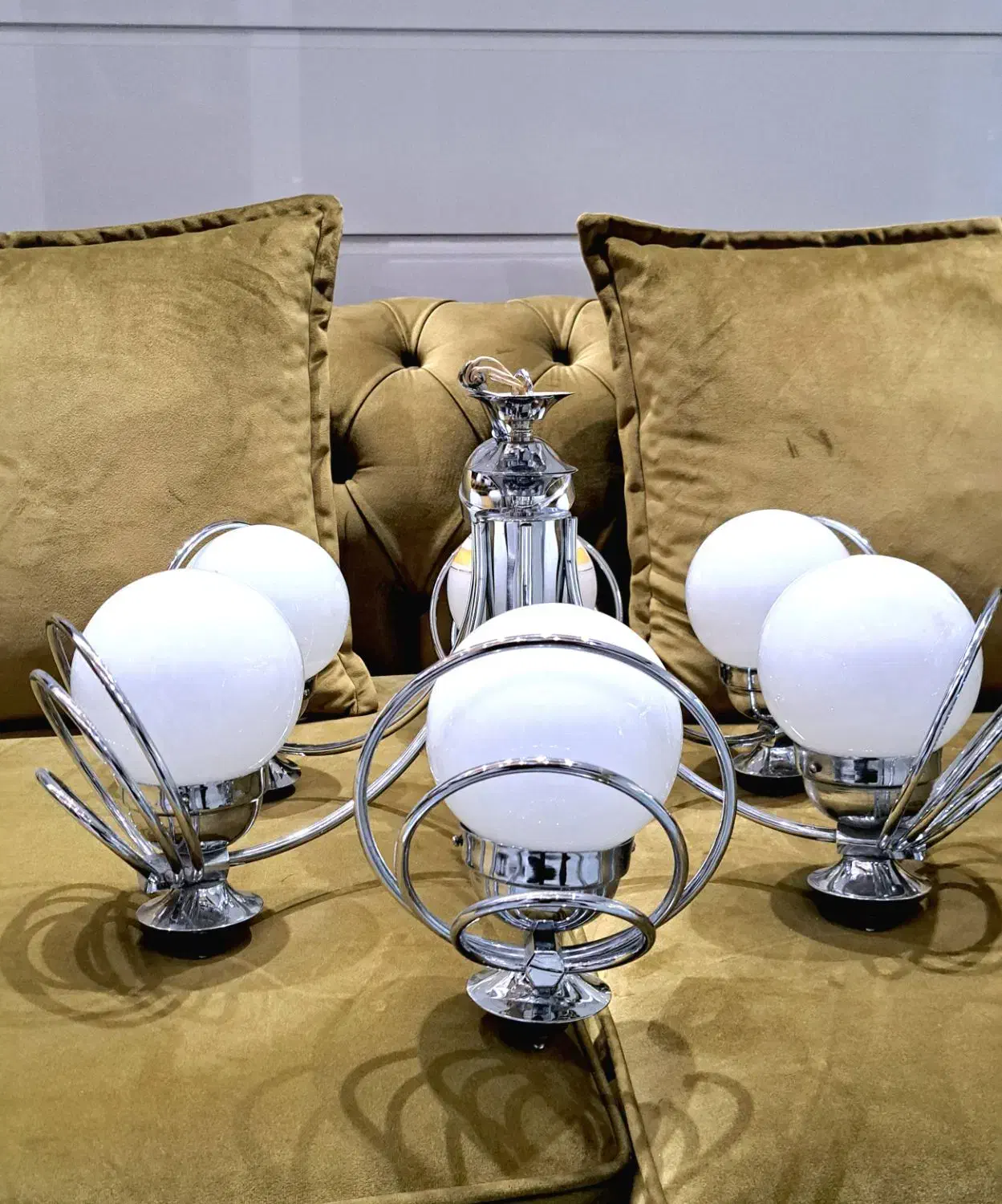 لوستر|لوستر و چراغ آویز|تبریز, |دیوار