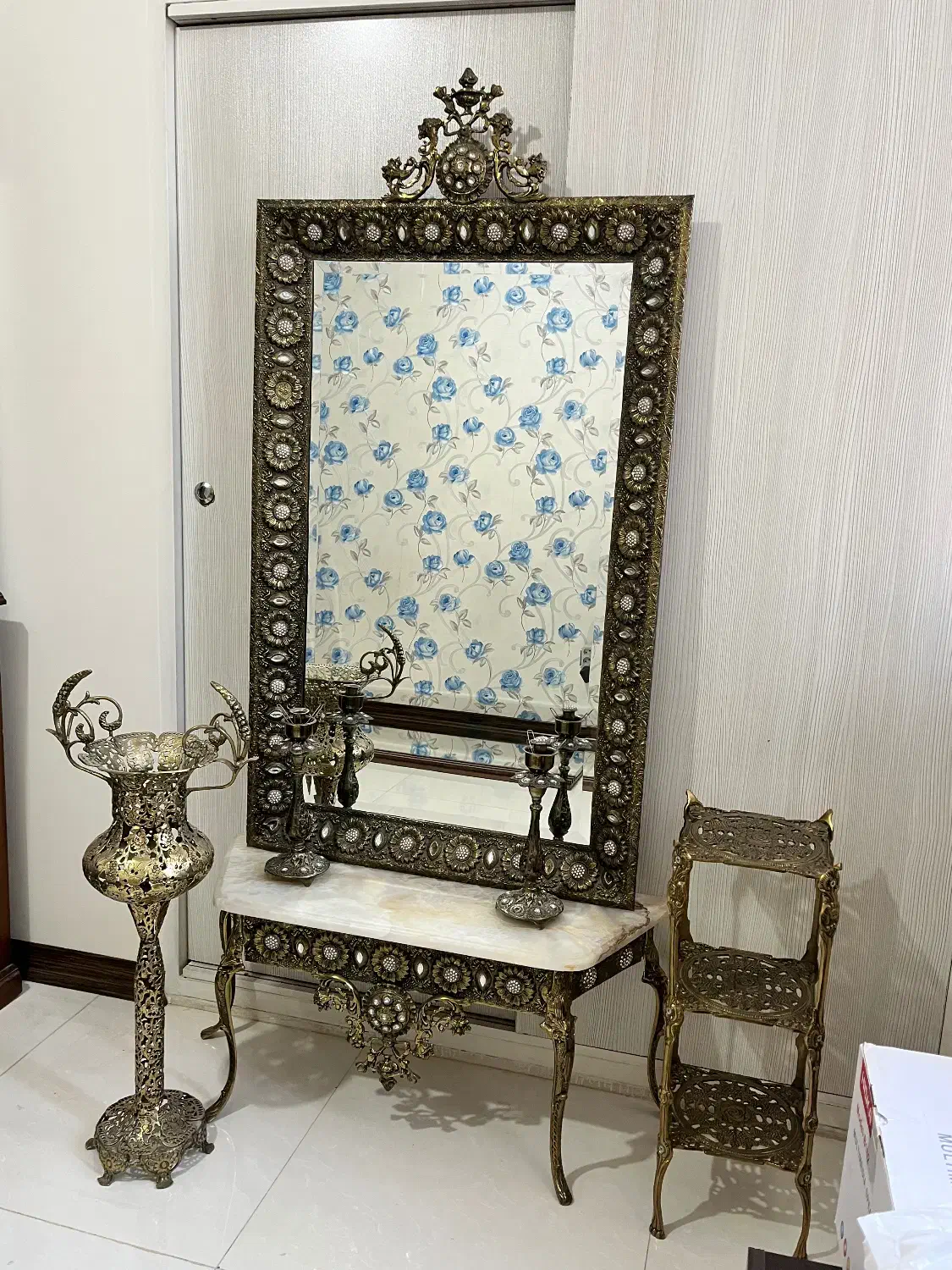 آینه کنسول|بوفه، ویترین، کنسول|شهریار, شهریار|دیوار