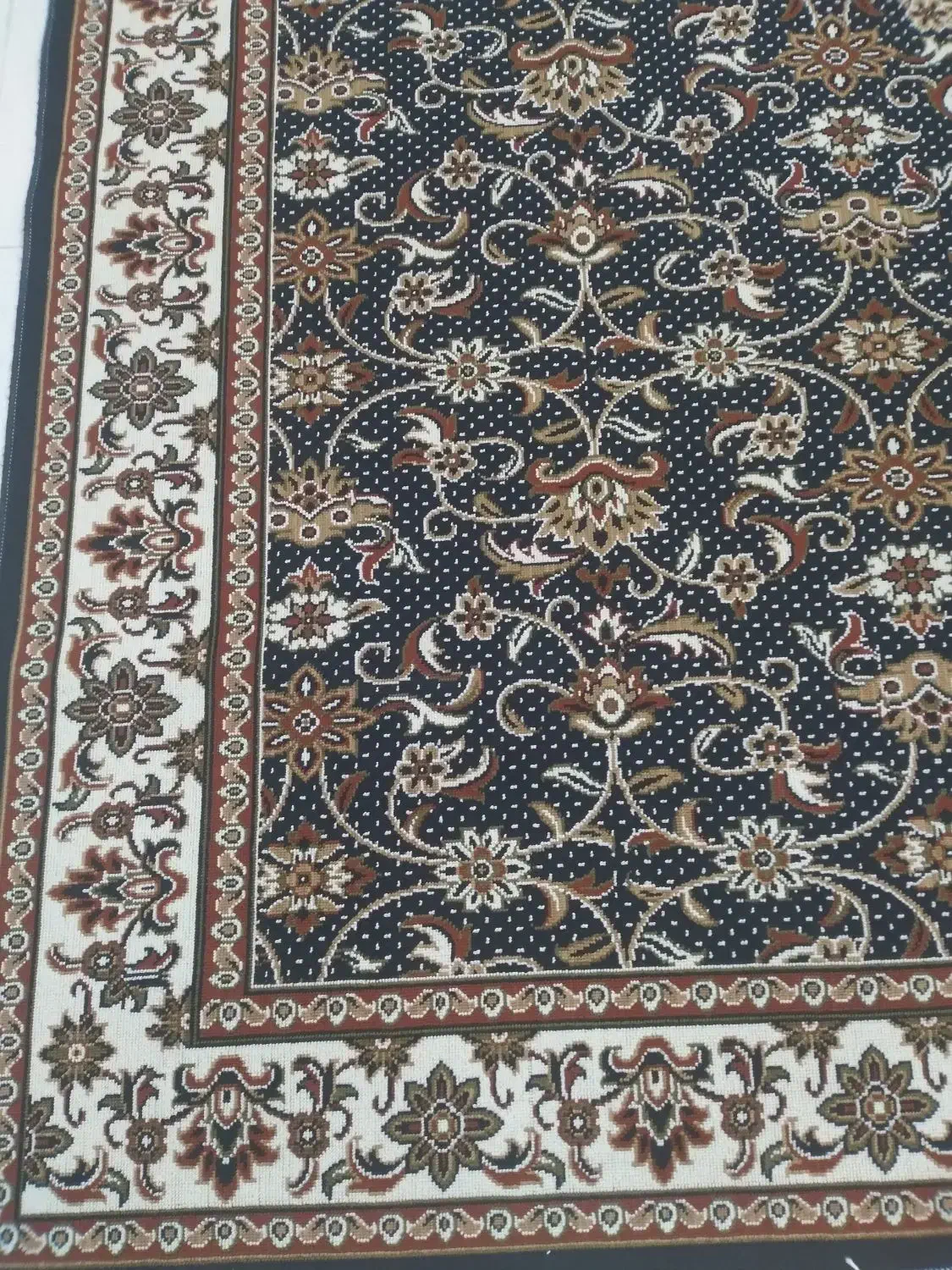 گلیم فرش سورمه ای|گلیم، جاجیم، گبه|کرمانشاه, |دیوار