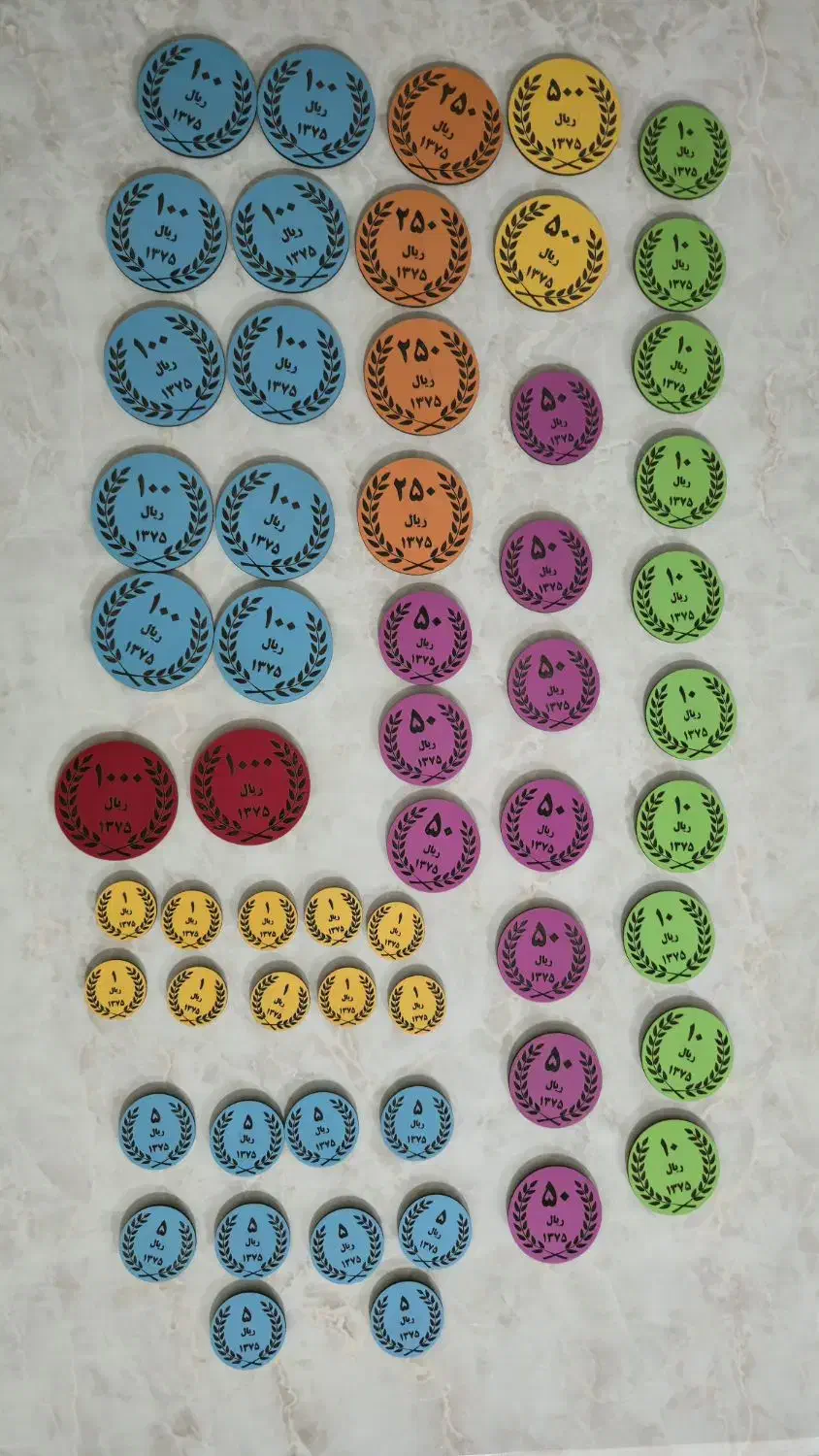 ابزار تدریس کلاس دوم|لوازم التحریر|اهواز, ۲۵۴دستگاه|دیوار