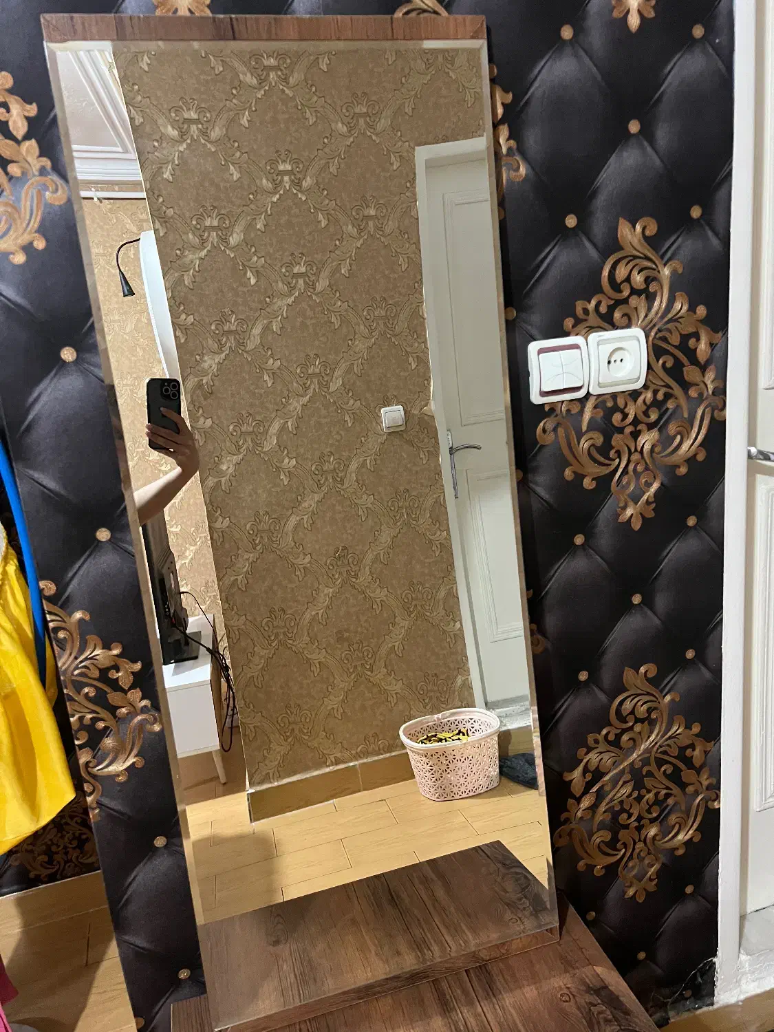 آینه قدی باقاب|آینه|بندر انزلی, کوی واحدی|دیوار