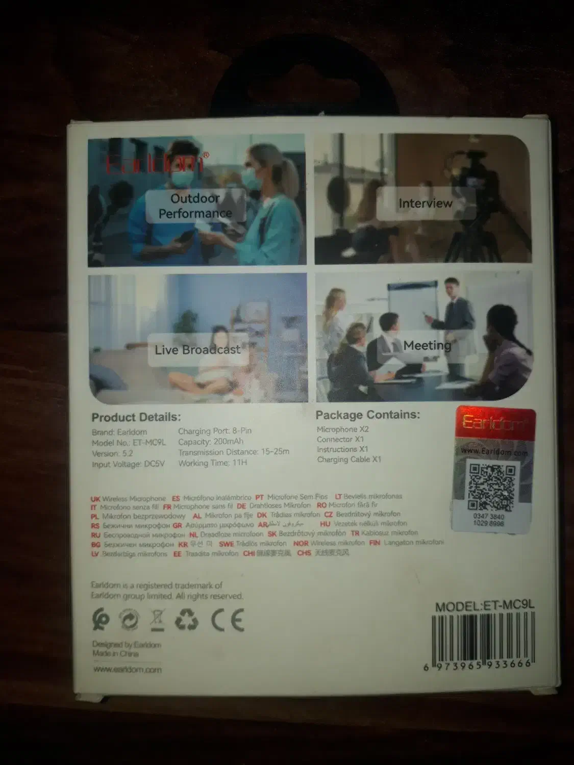 فروش میکروفون بلوتوثی آیفون اصلی نو|لوازم جانبی موبایل و تبلت|تنکمان, |دیوار