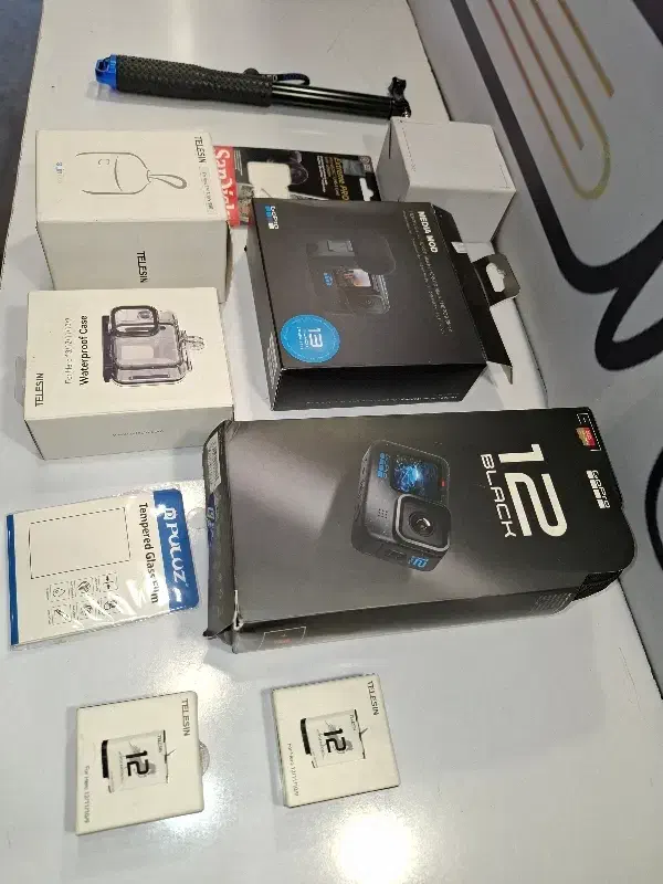 لوازم گوپرو کاملا نو(فقط لوازم)|دوربین عکاسی و فیلمبرداری|تهران, جیحون|دیوار