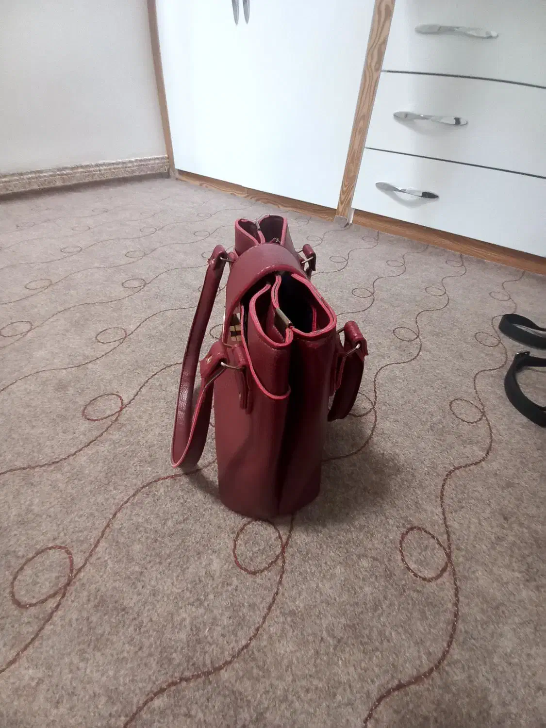 کیف زرشکی نو نو|کیف، کفش، کمربند|سبزوار, باهنر|دیوار