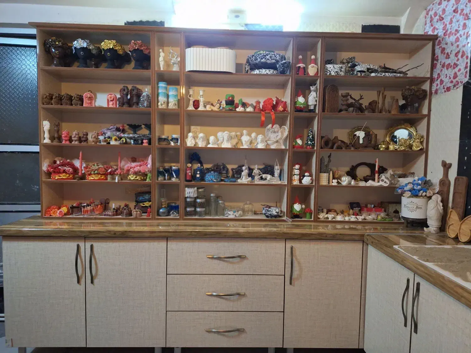 قفسه mdf|کتابخانه، شلف، قفسه‌های دیواری|ساوه, |دیوار