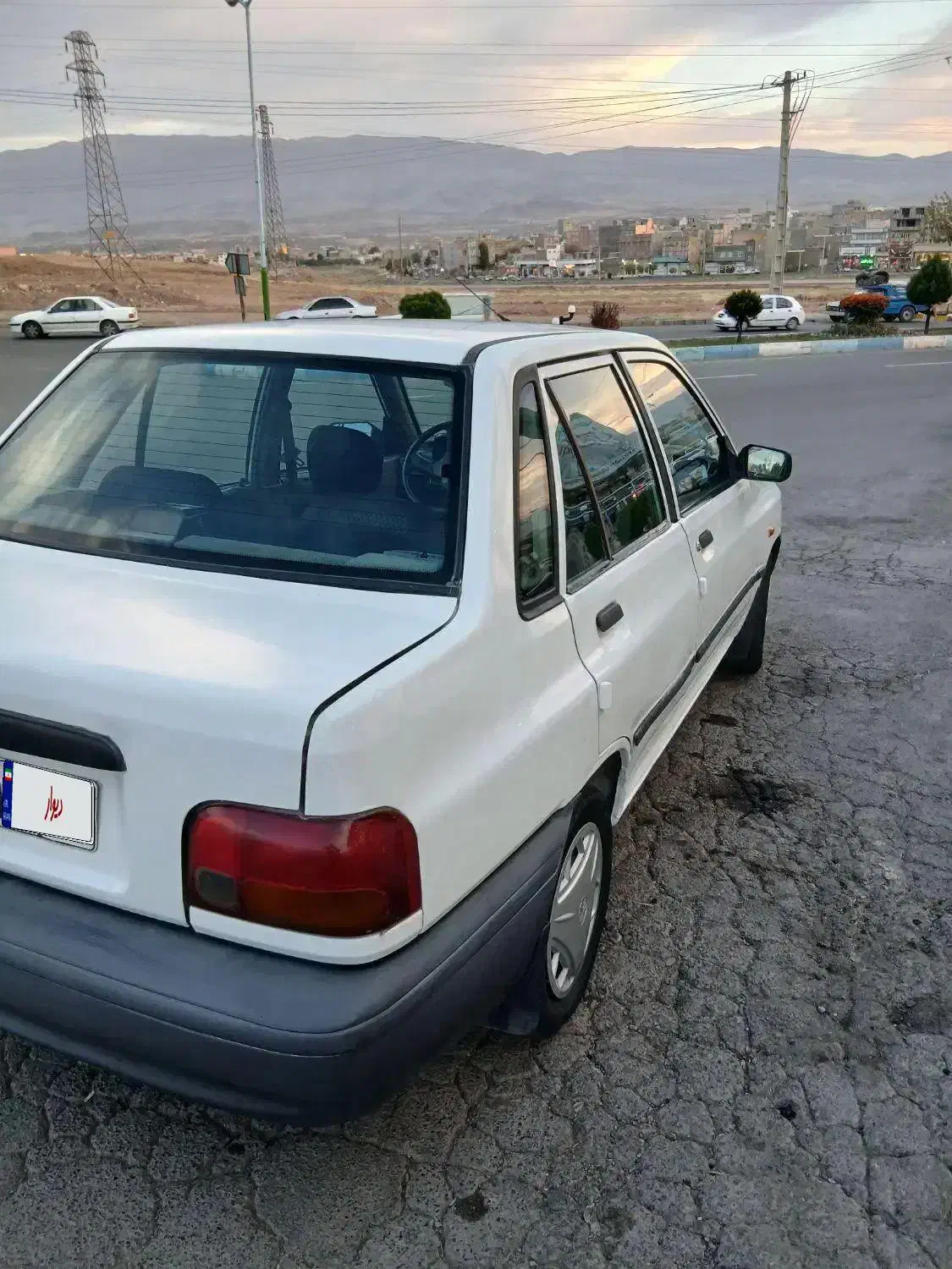 پرایدمدل۸۶رنگسفیدبدونجوشوضربهفنیسالم|خودرو سواری و وانت|اهر, |دیوار