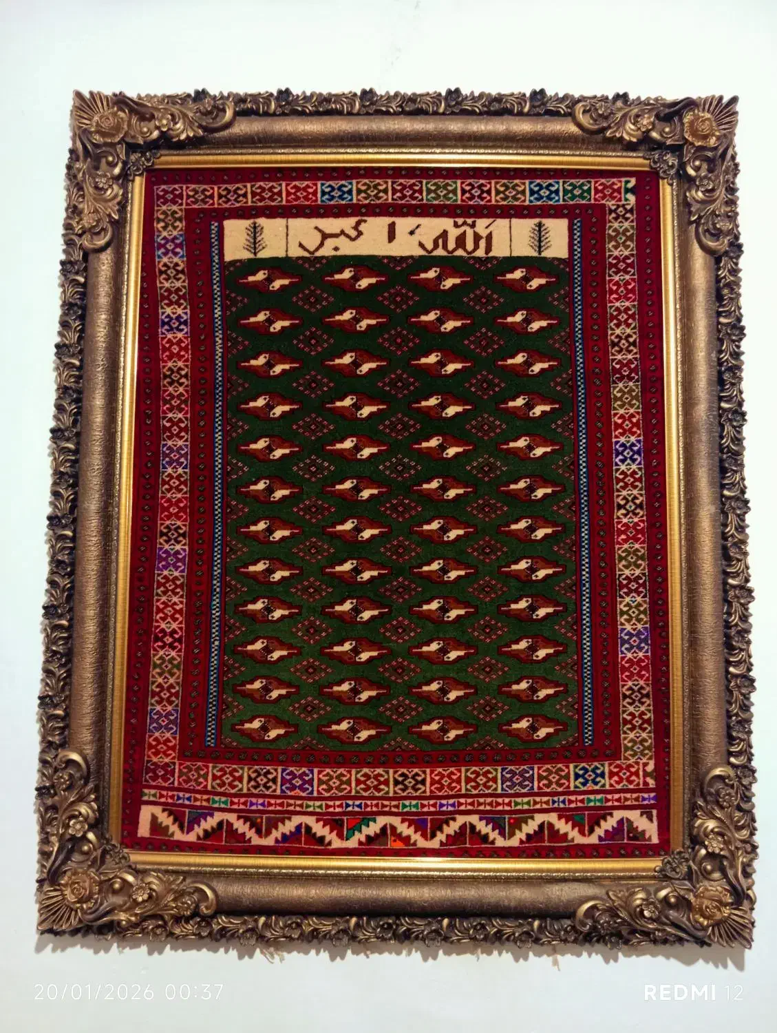 قالی نو قدیمی دست باف|تابلو فرش|قوچان, |دیوار