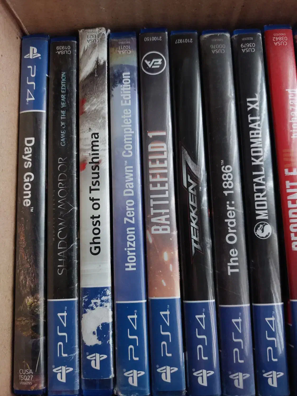 تعدادی بازی ps4|کنسول، بازی ویدئویی و آنلاین|رشت, دیانتی|دیوار