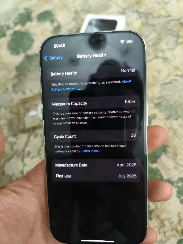 16pro 128 در حد صفر|موبایل|هشتگرد, شهرک ولیعصر (مصلی)|دیوار