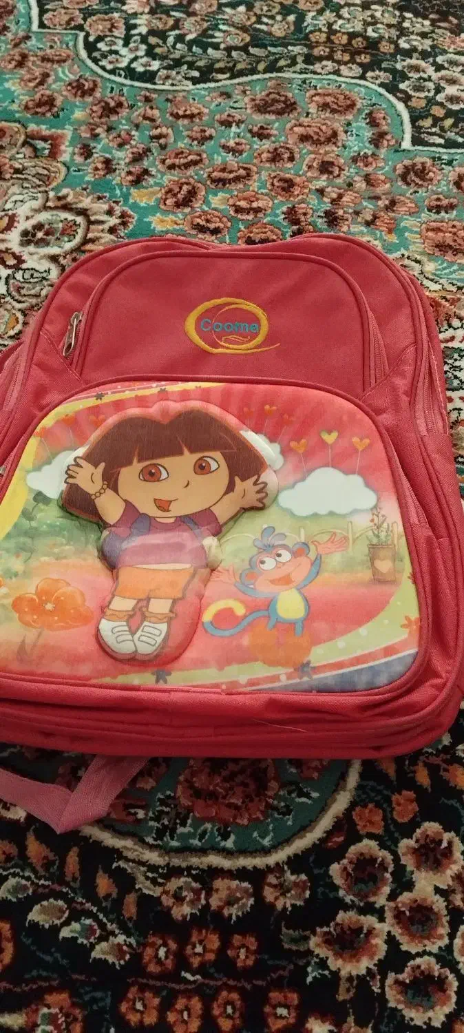 کیف مدرسه|کیف، کفش، کمربند|قم, امامزاده ابراهیم|دیوار