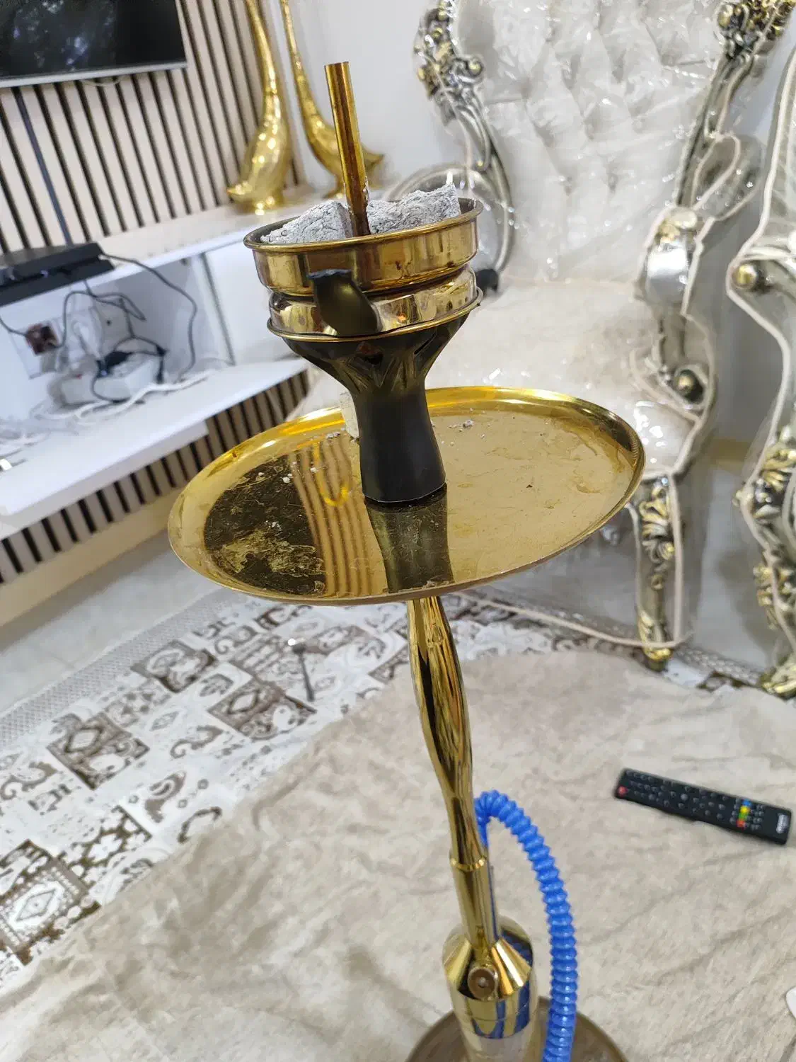 قلیان کرنو کم استفاده شده|صنایع دستی و سایر لوازم تزئینی|اسلامشهر, شهرک قائمیه|دیوار