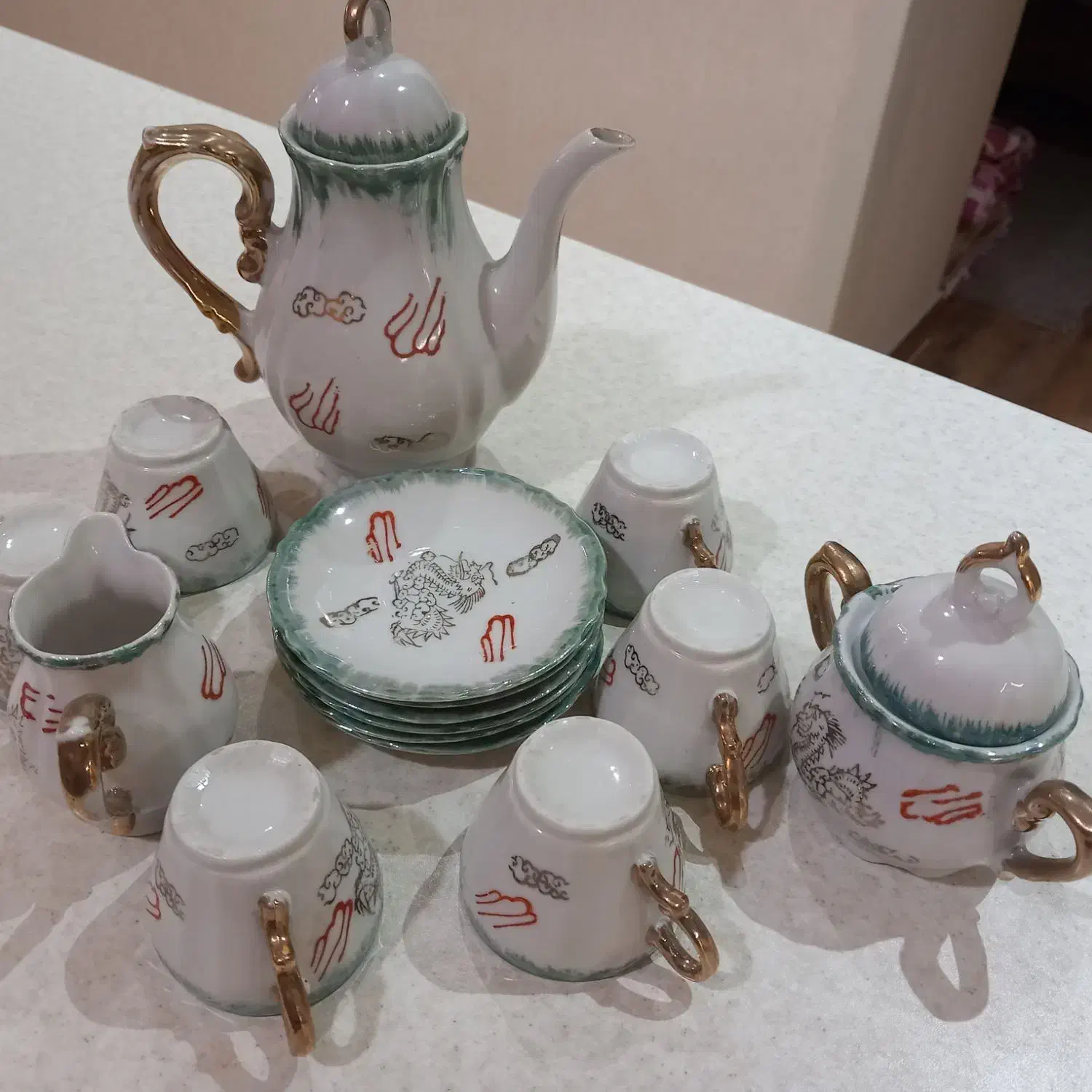 سرویس قهوه خوری|ظروف سرو و پذیرایی|ری, شهید بهشتی|دیوار