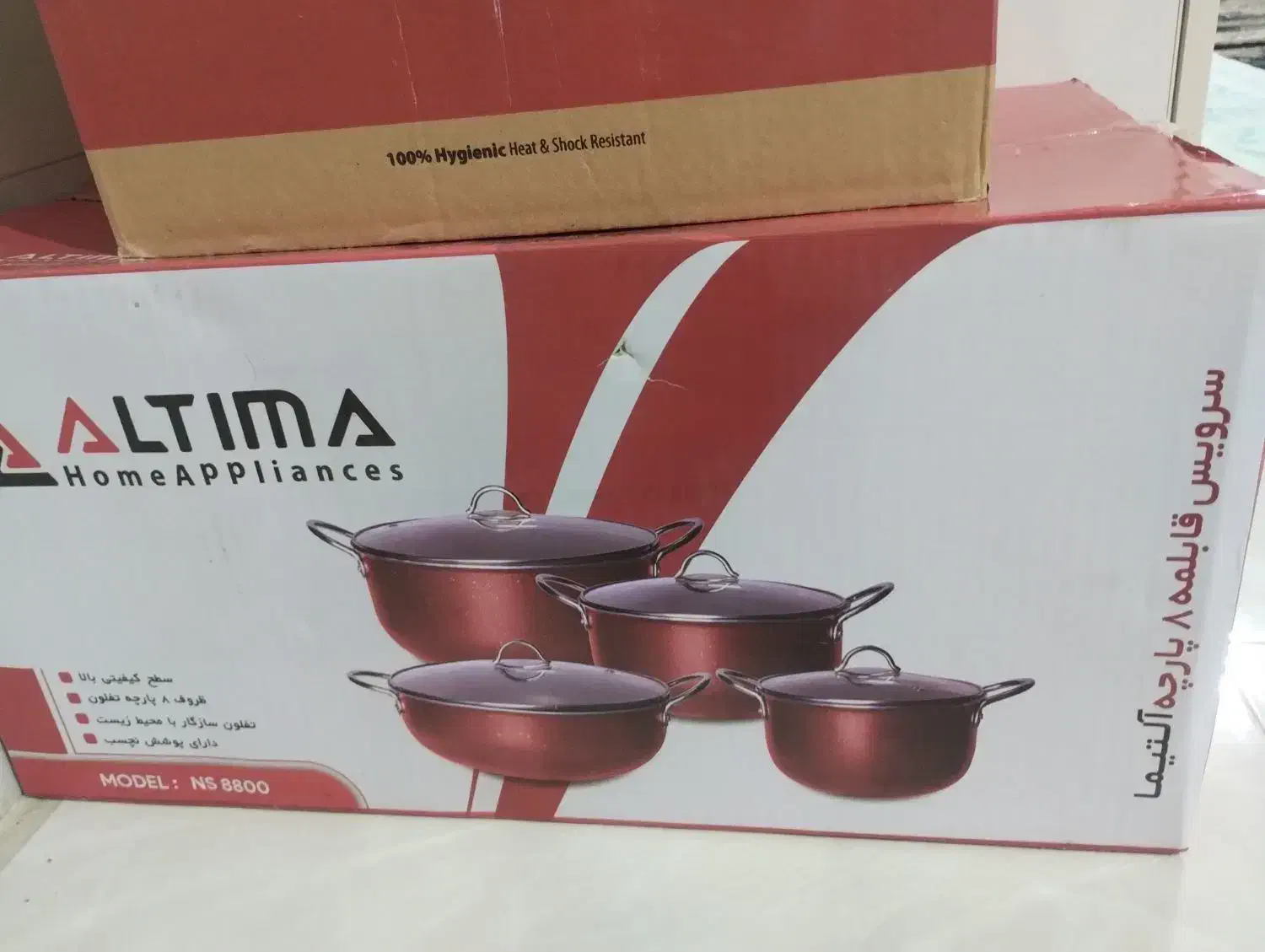 ظروف تفلون اک نو|ظروف پختوپز|شاهینشهر, خانه کارگر|دیوار