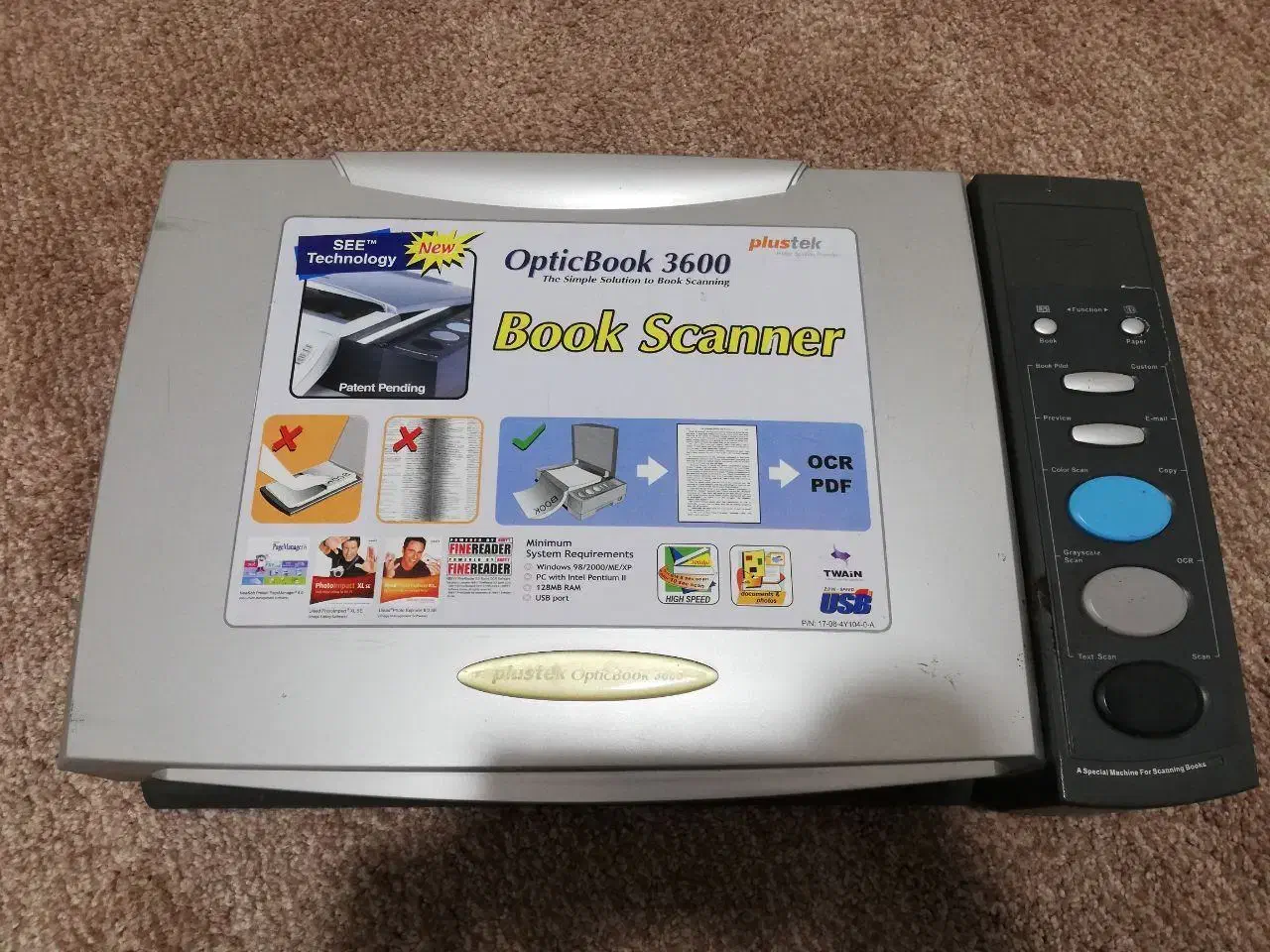 اسکنر کتاب  plustek opticbook 3600|پرینتر، اسکنر، کپی، فکس|قم, انسجام|دیوار