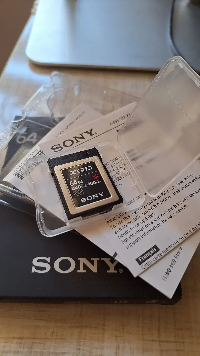 کارت حافظه دوربین عکاسی 64GB سونی مدل XQD|دوربین عکاسی و فیلم‌برداری|تهران, اکباتان|دیوار