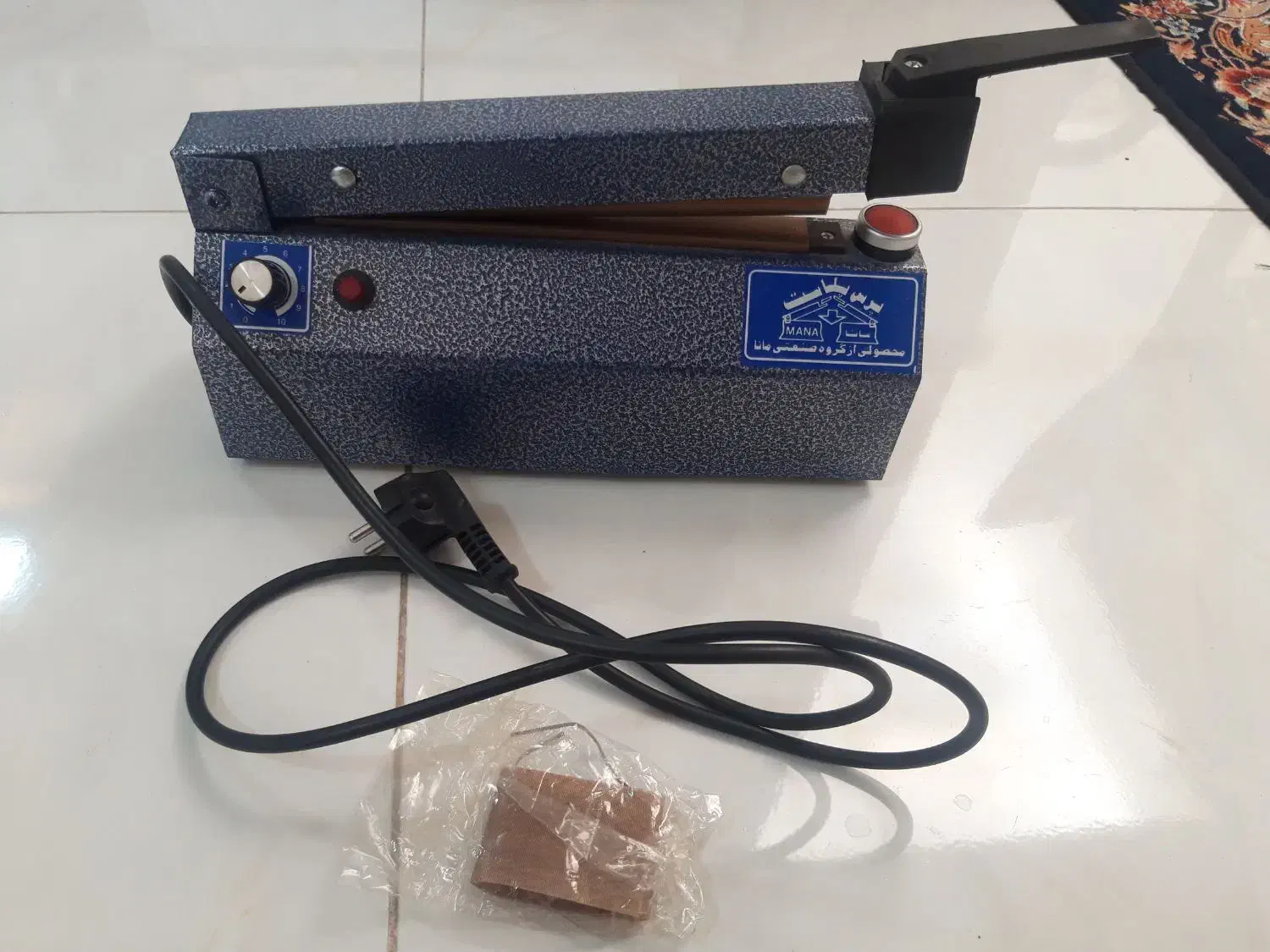 دستگاه دوخت پلاست مانا سی سانتی|سایر لوازم برقی|مبارکه, |دیوار