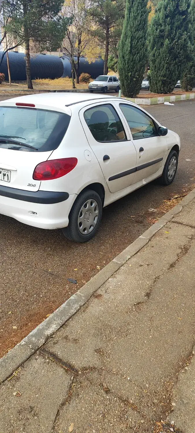 206 98 تیپ پنج فروش فوری|خودرو سواری و وانت|خرمآباد, |دیوار