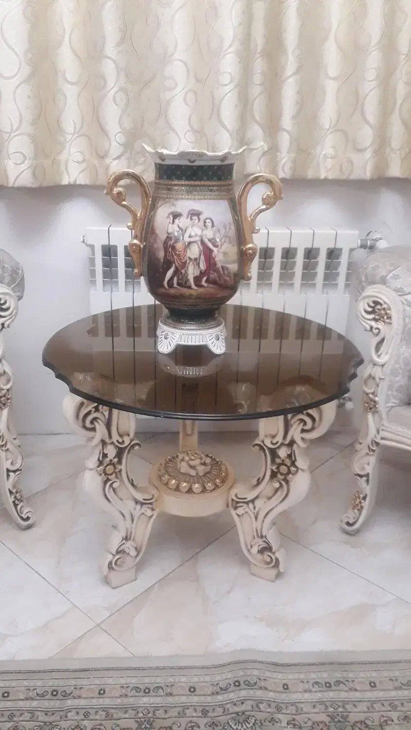 مبل کلاسیک  استیل ۹ نفره|مبلمان خانگی و میز عسلی|تهران, مجیدآباد|دیوار