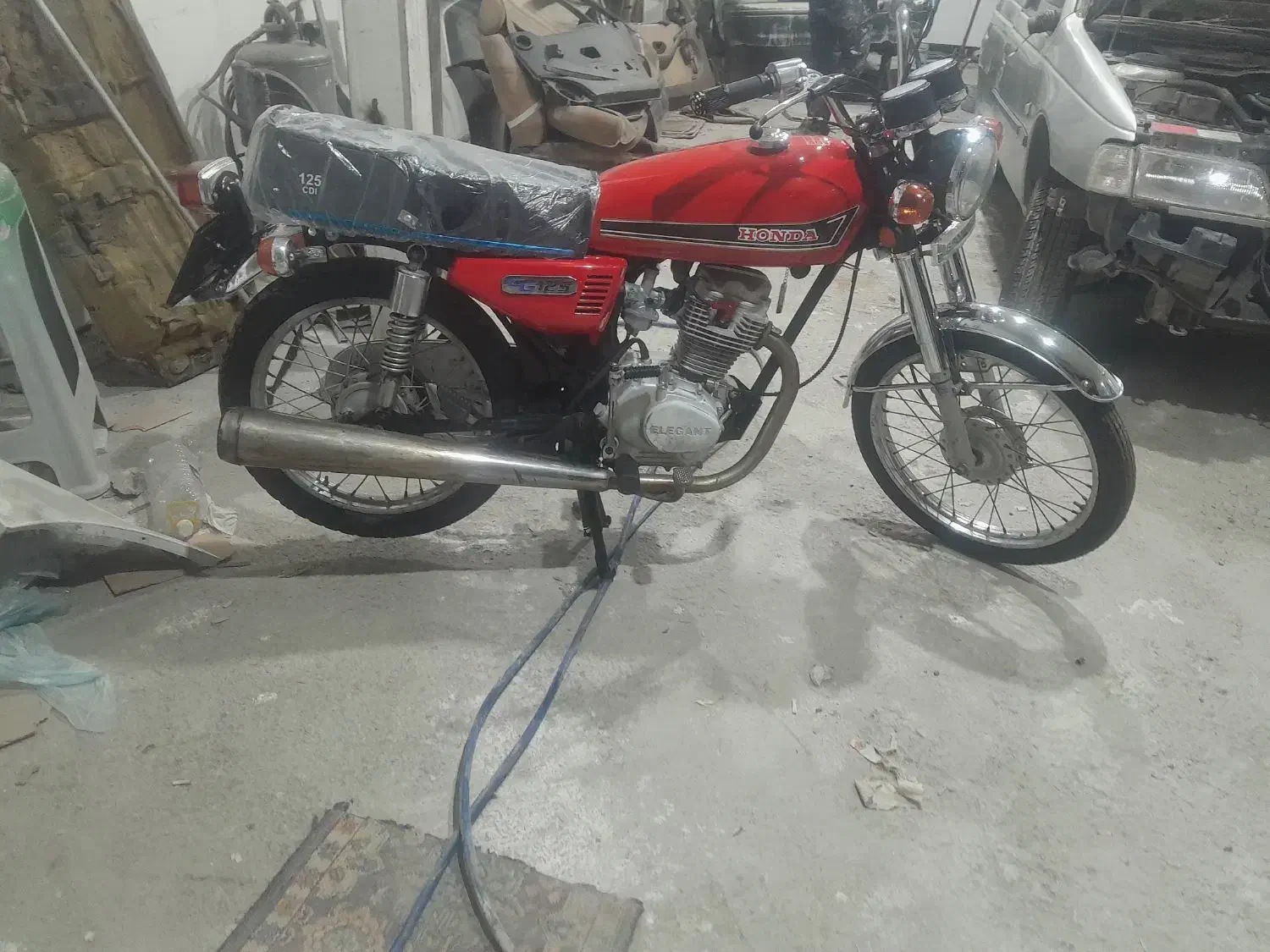 موتور گرد مزایده مدل ۸۹|موتورسیکلت|خرم‌آباد, |دیوار