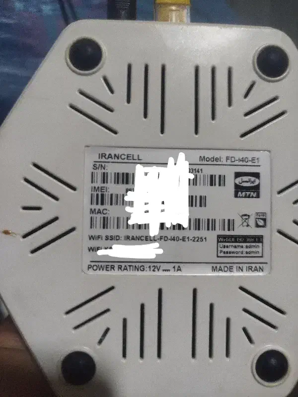 مودم ایرانسل رومیزی 4G سیم کارتی|مودم و تجهیزات شبکه|ایرانشهر, |دیوار