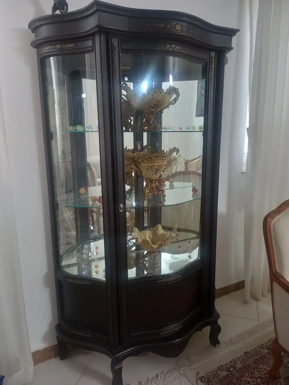 گنجه چوبی|بوفه، ویترین، کنسول|شاندیز, |دیوار