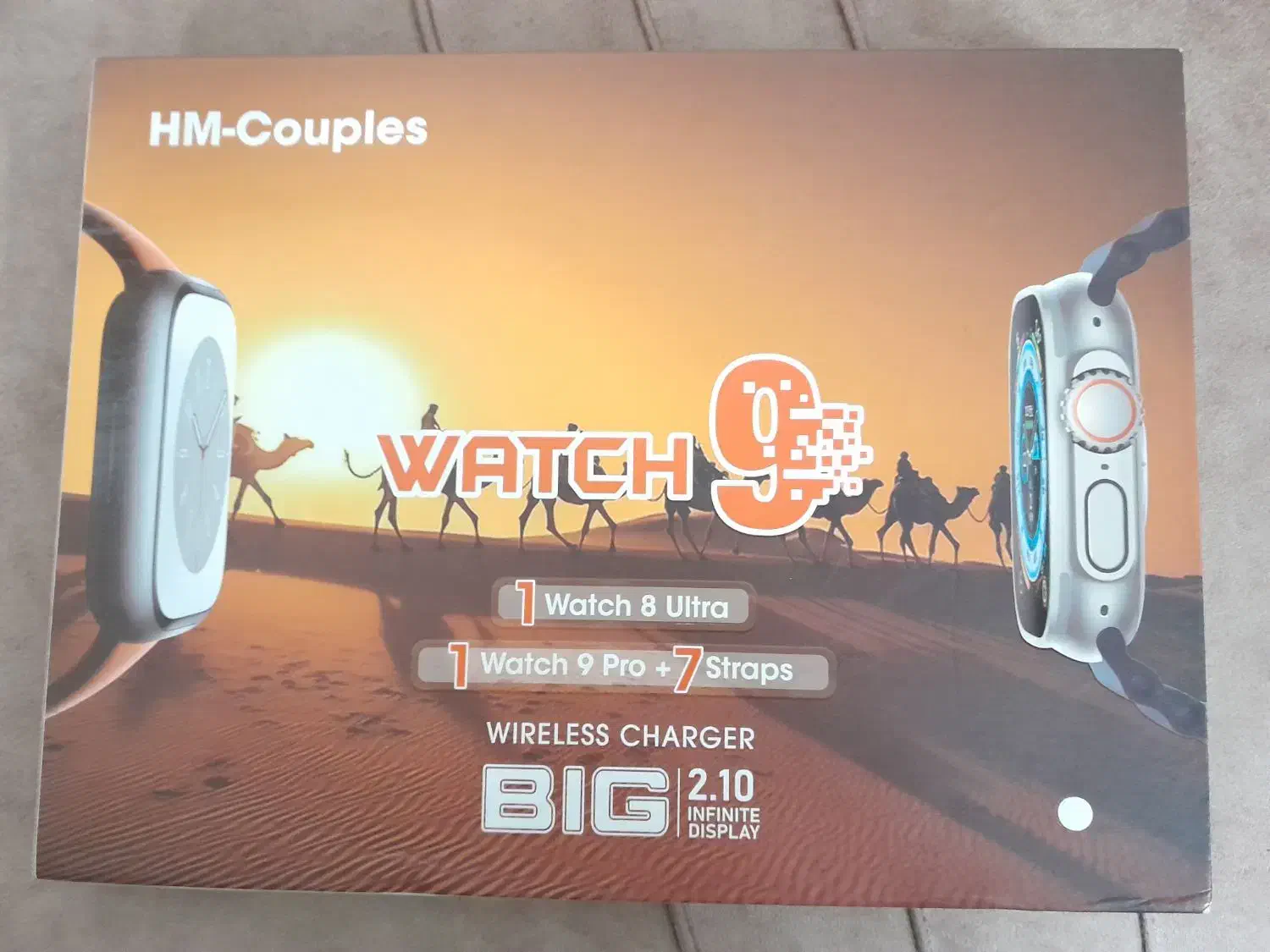 ست اسمارت واچ HM-Couples Watch 9+ Watch 8 Ultra|ساعت|قائمشهر, |دیوار