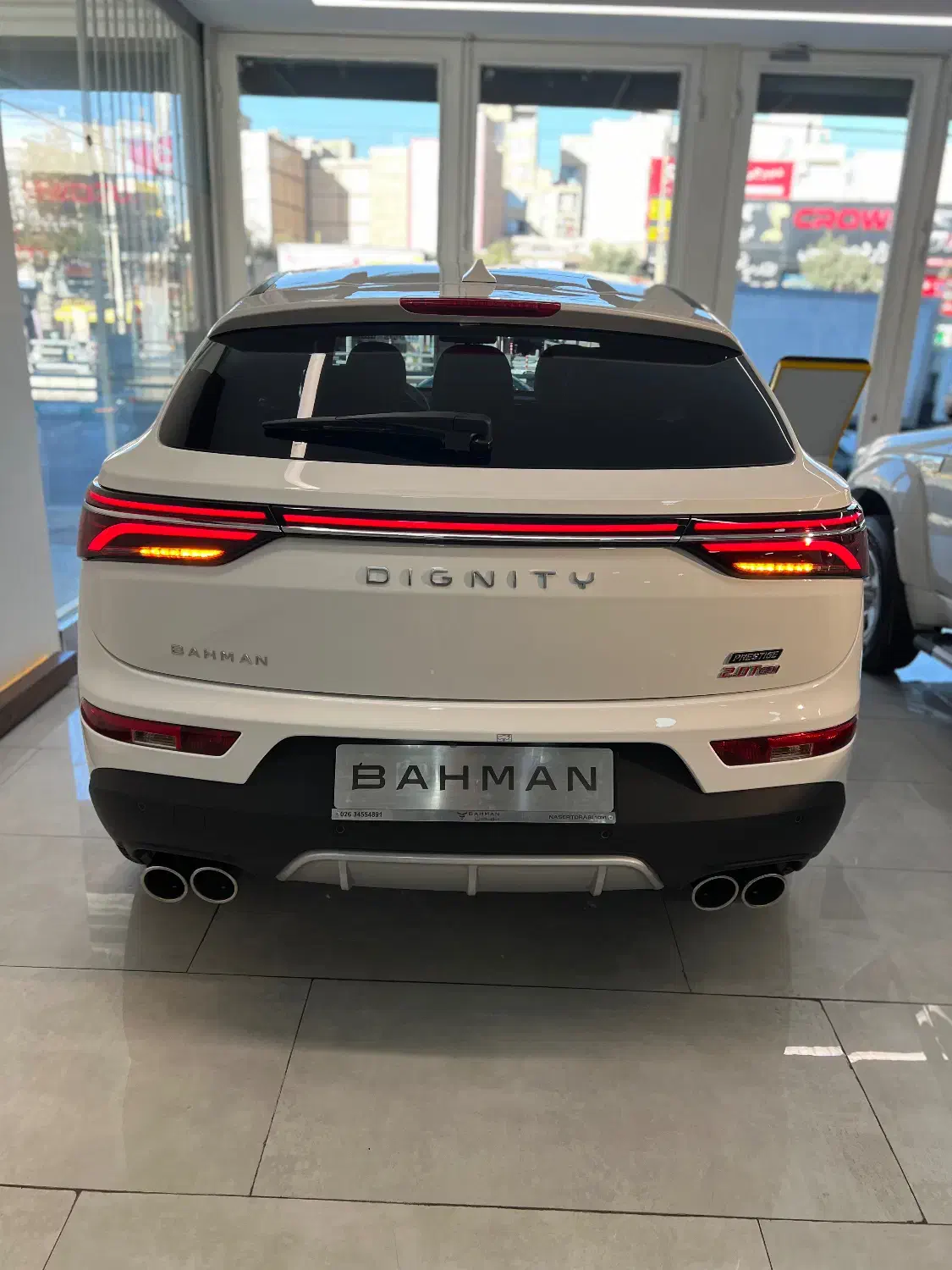 دیگنیتی پرستیژ سفید تریم مشکی 1404 صفر خشک|خودرو سواری و وانت|کرج, کرج نو|دیوار