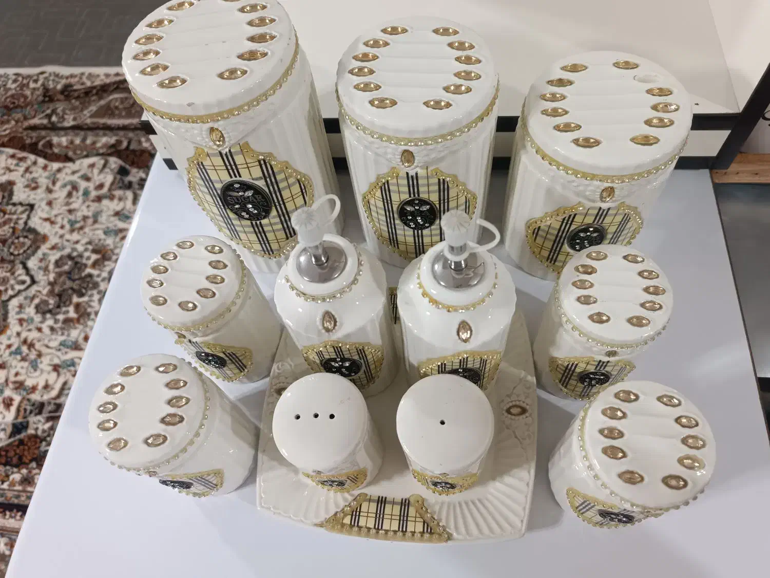 پاسماوری چینی|ظروف سرو و پذیرایی|قم, محمد آباد|دیوار