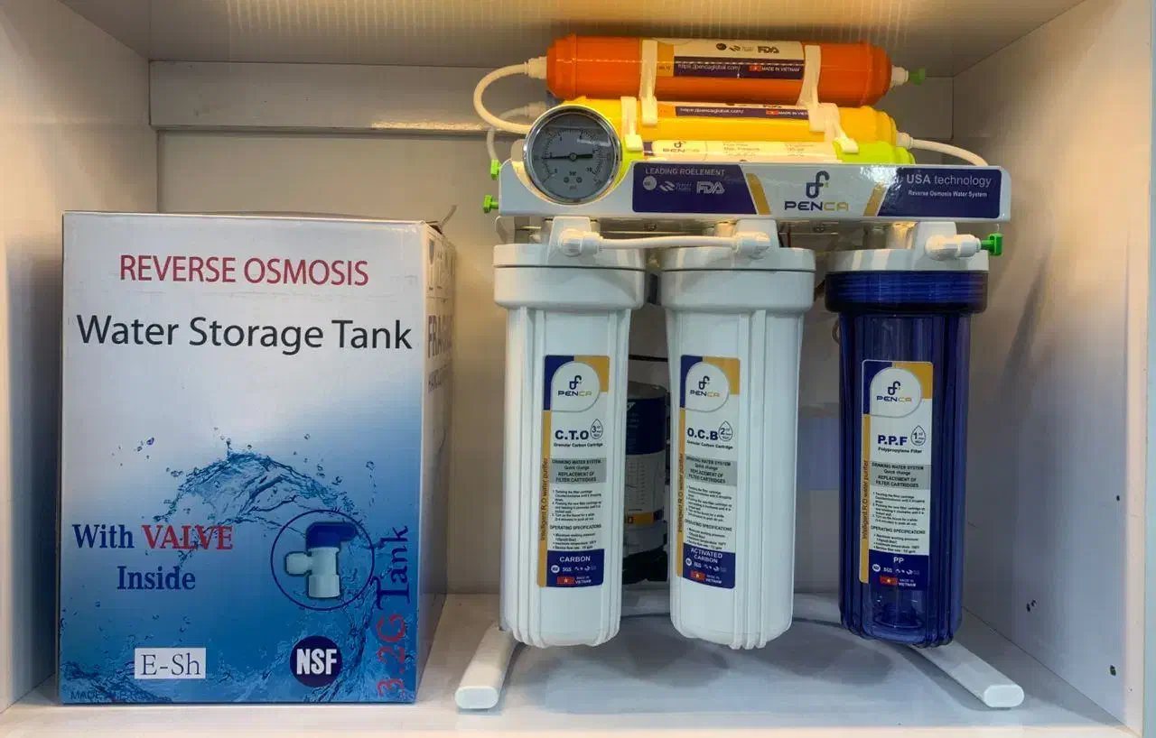 دستگاه تصفیه آب 7 مرحله ای پنکا|آبسردکن و تصفیه آب|ساری, |دیوار