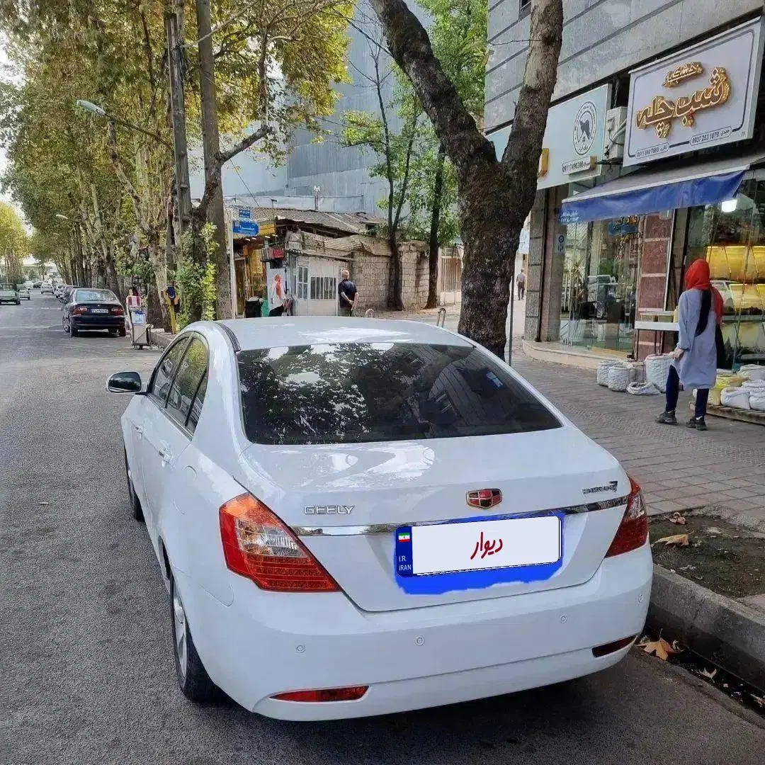 فروش خودرو جیلی امگرند۷ سفید اتومات مدل ۲۰۱۴|خودرو سواری و وانت|رشت, باهنر|دیوار