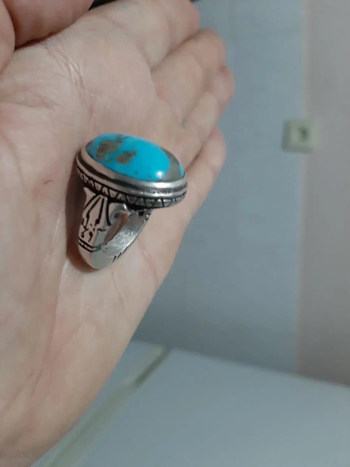 انگشتره فیروزه|جواهرات|کرمانشاه, |دیوار