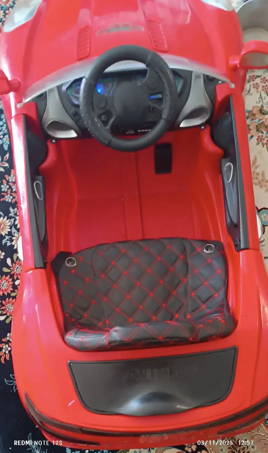 ماشین شارژی درحدنو|اسباببازی|بافت, |دیوار