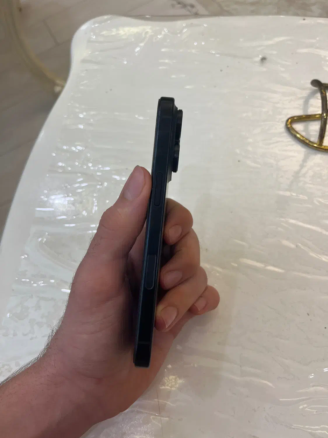 آیفون ۱۶ پرو ۲۵۶ گیگ Zaa باتری ۱۰۰ با ریجستر|موبایل|رشت, کوی قدس|دیوار